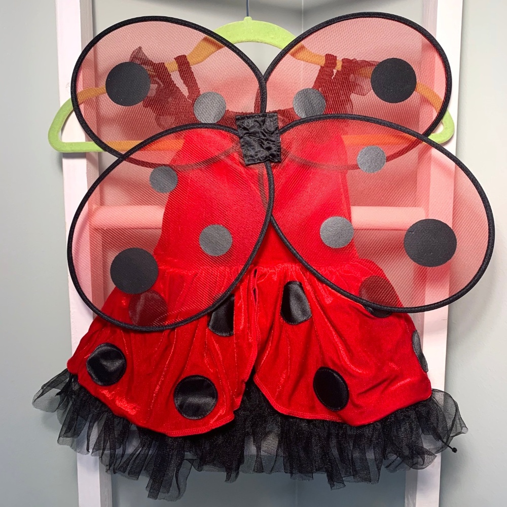 ❌NOT FOR SALE❌Red Polka Dot Ladybug Costume - Picture 4 of 8